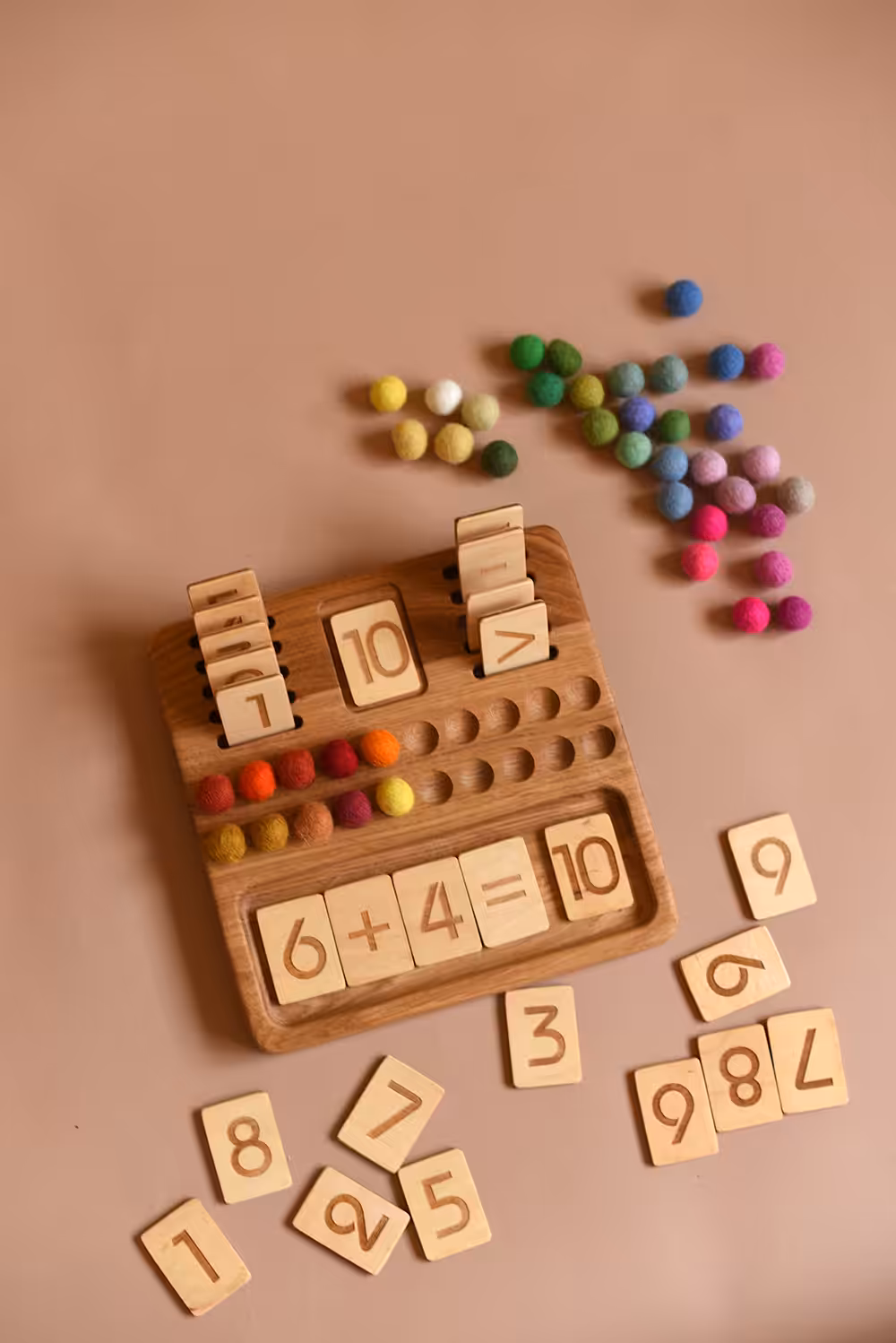 Math Board nach Montessori von Threewood
