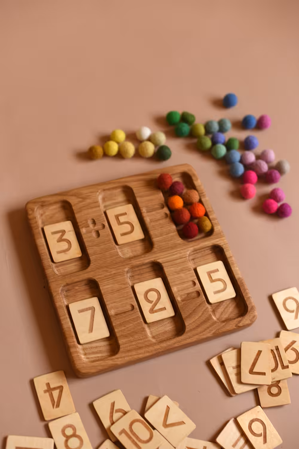 Math Board nach Montessori von Threewood – Bild 5