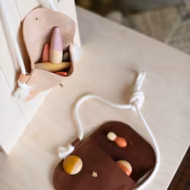 kleines Täschchen von Petit Mai aus Ecopell Leder