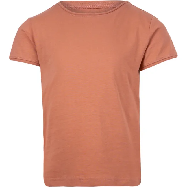 Kurzarmshirt Lin aus Bio Baumwolle von Minimalisma, Farbe Rosa