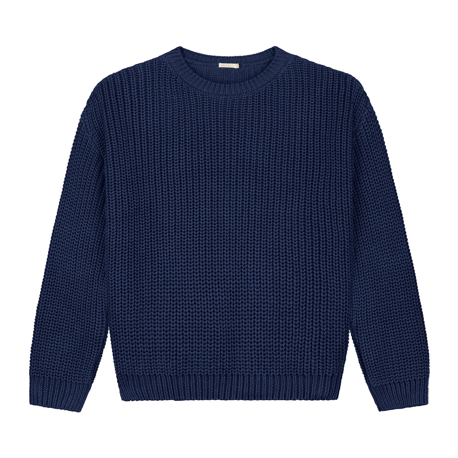 Chunky pulls tricotés pour femmes en Navy et Dahlia par Yuki – Image 9
