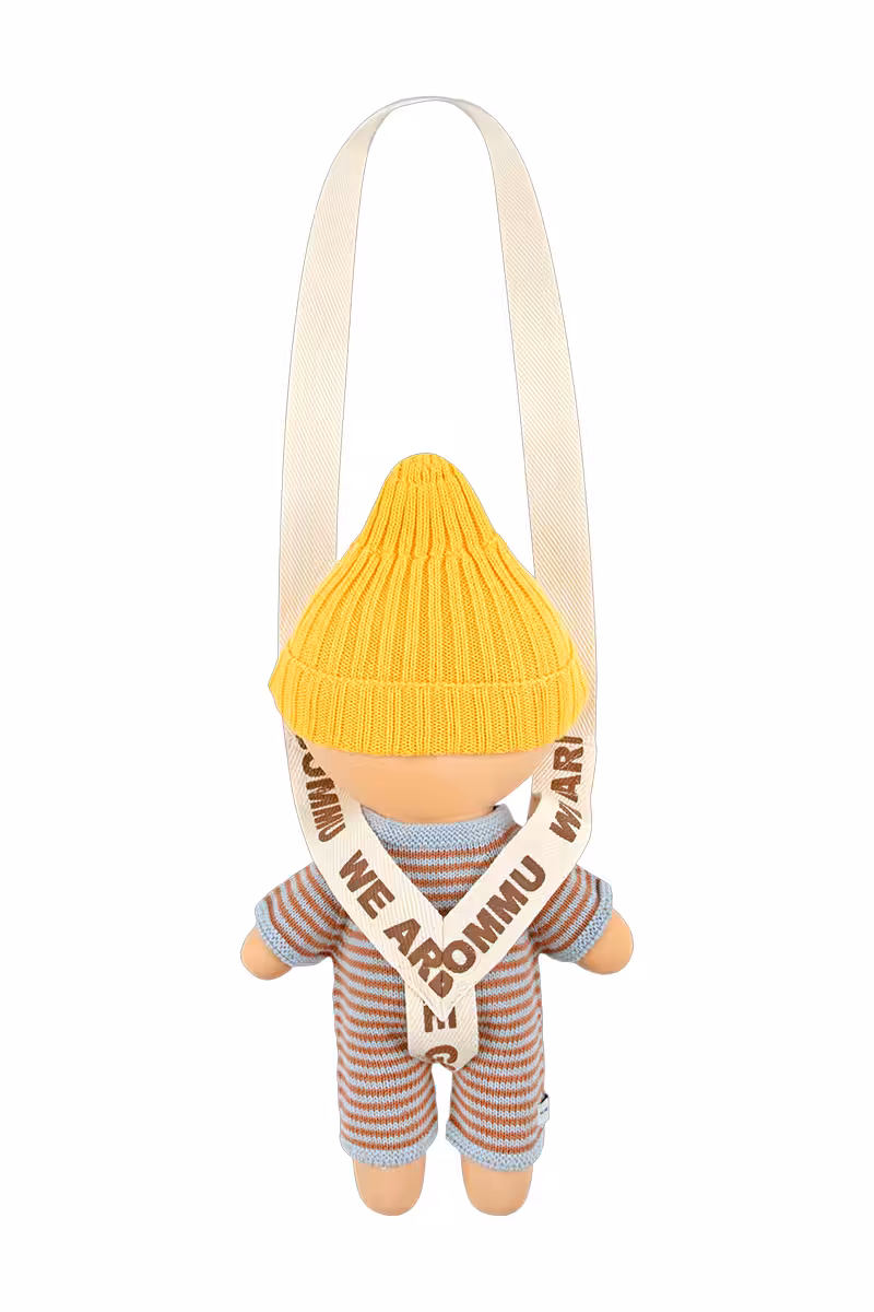 Gommu Tape Carrier, couleur Cream par tinycottons – Image 2
