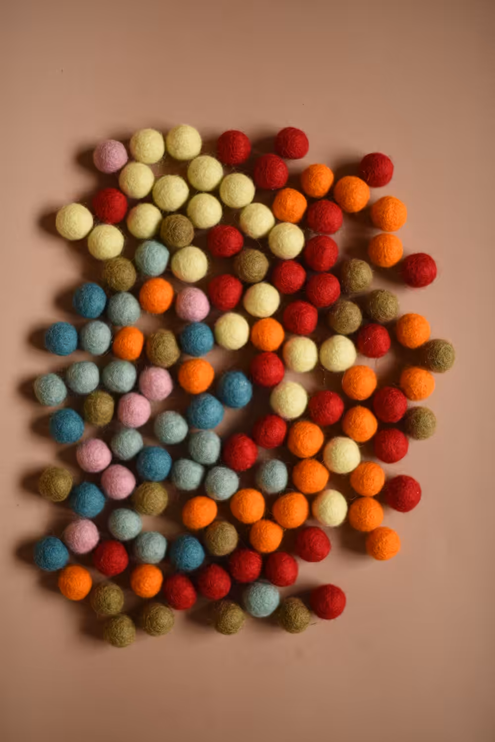 Boules de feutrine par Threewood