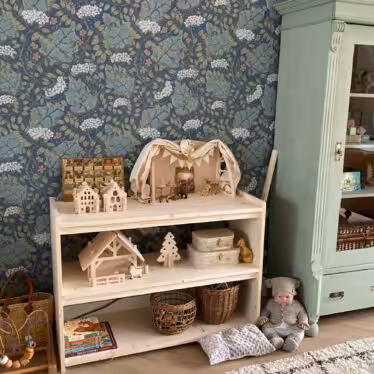 Kids Montessori Interior Regal Holz