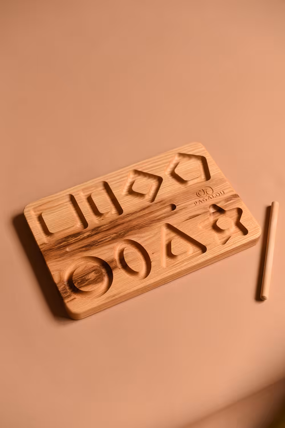 Holzboard Geometrie