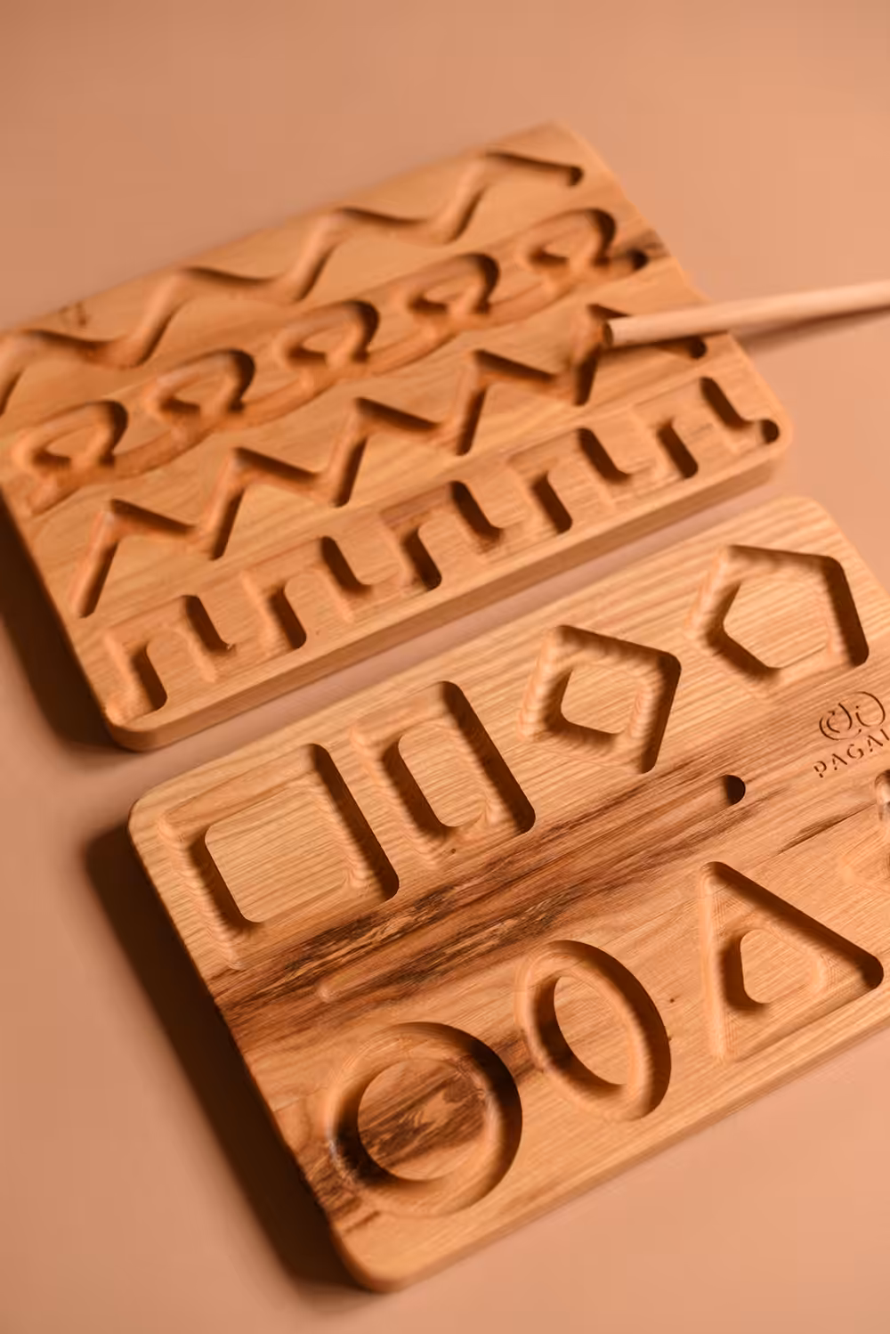 Holzboard Geometrie