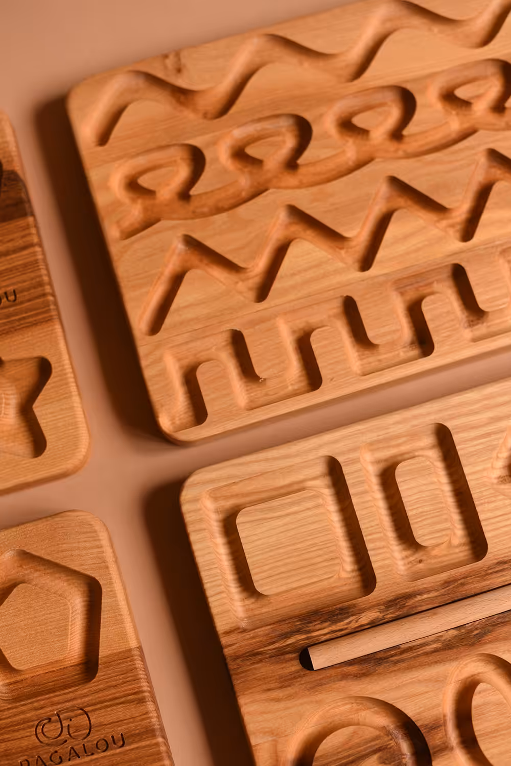 Holzboard Geometrie