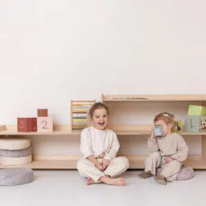 Kids Montessori Interior Regal Holz