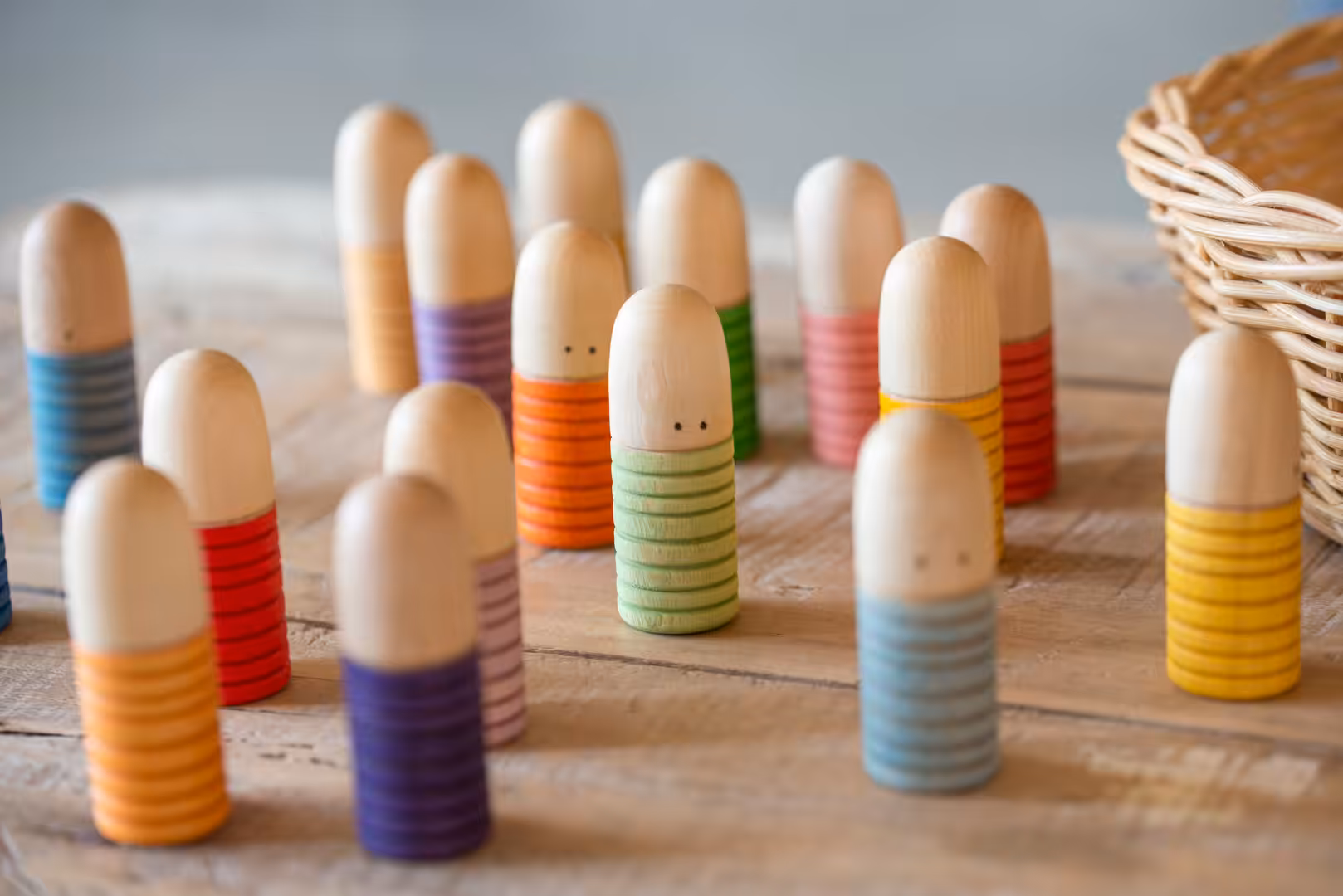 Holz Figuren Fantasie Kinder