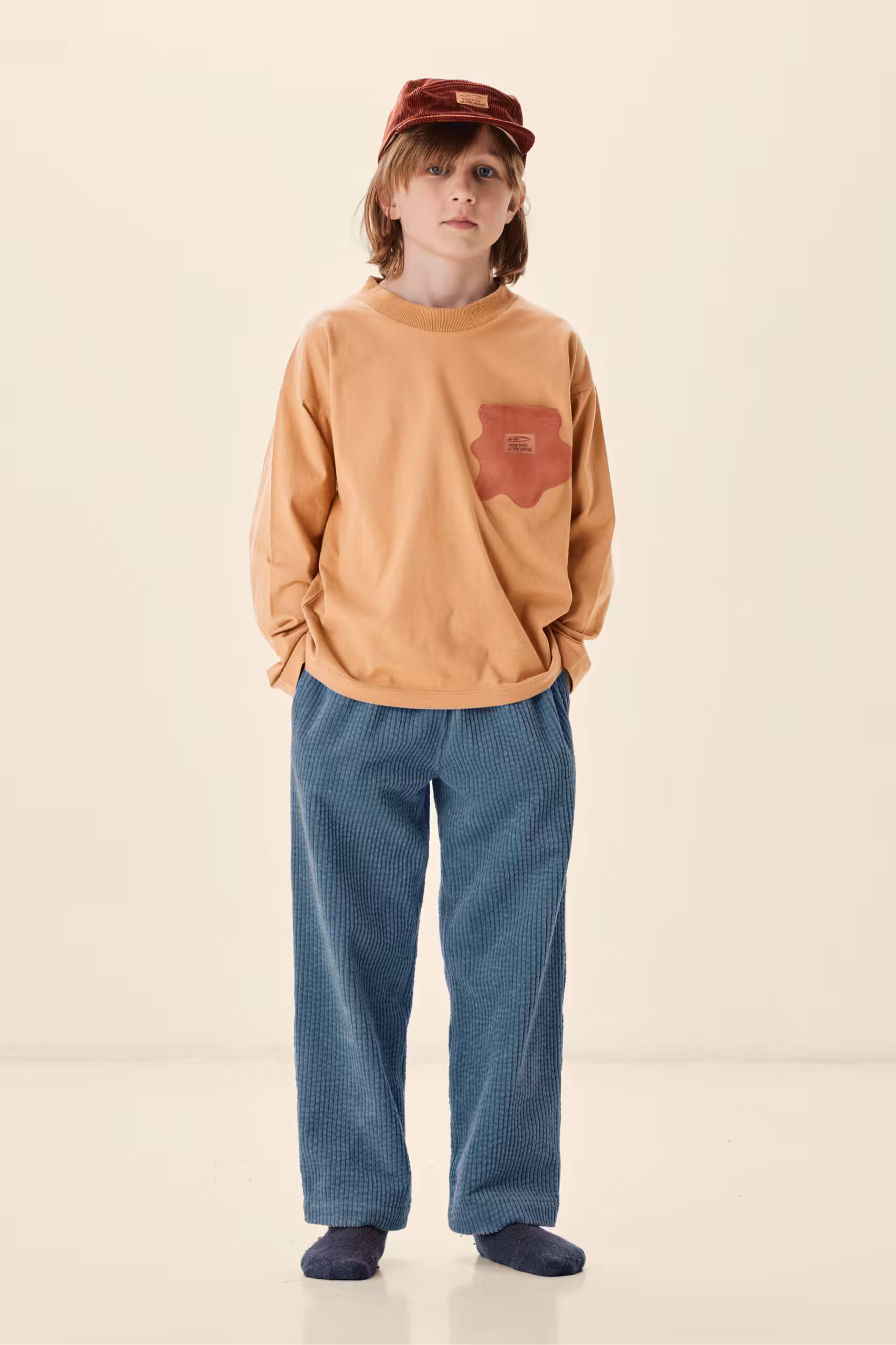 T-shirt à manches longues en coton biologique par Newkids in the house