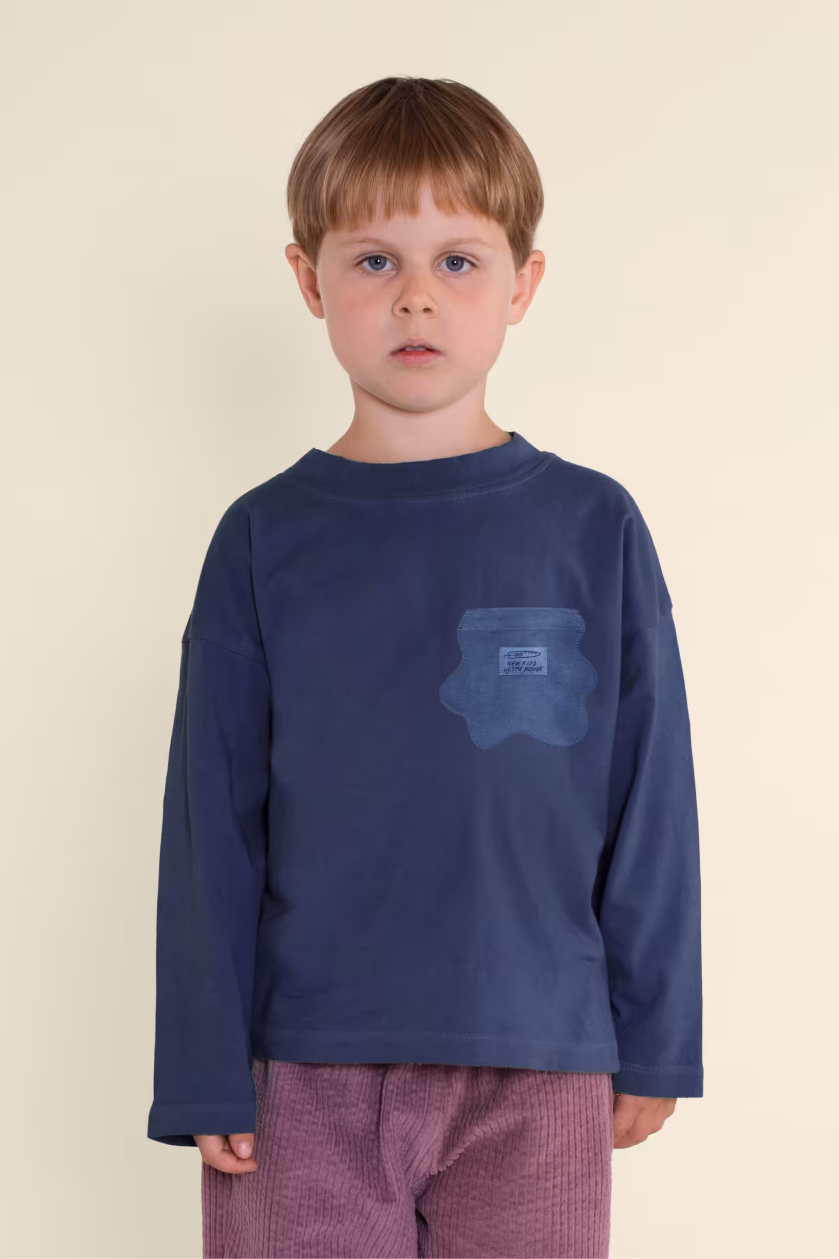 Longsleeve aus bio-baumwolle von Newkids in the house