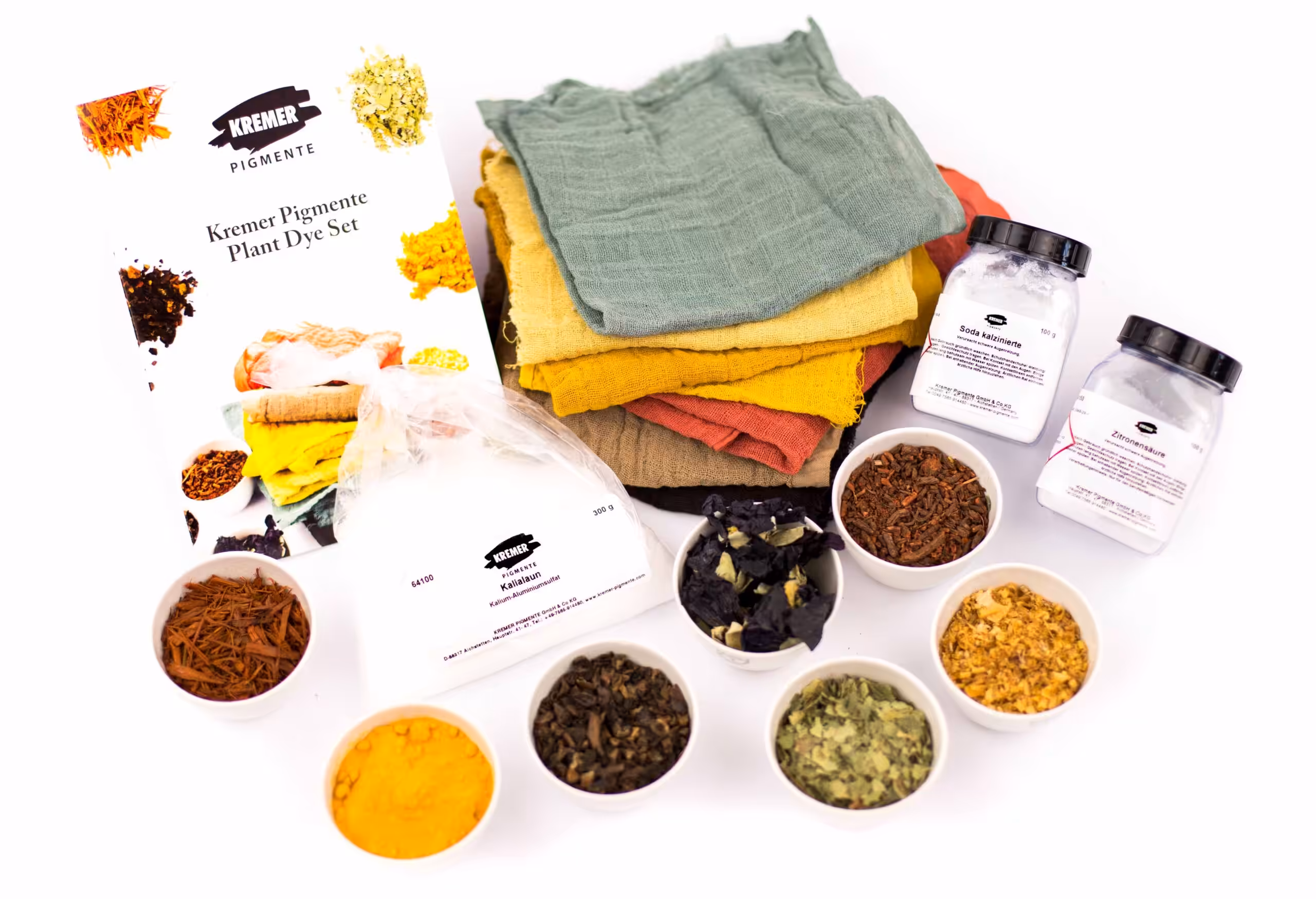Pigmente Set Pflanzenfarben