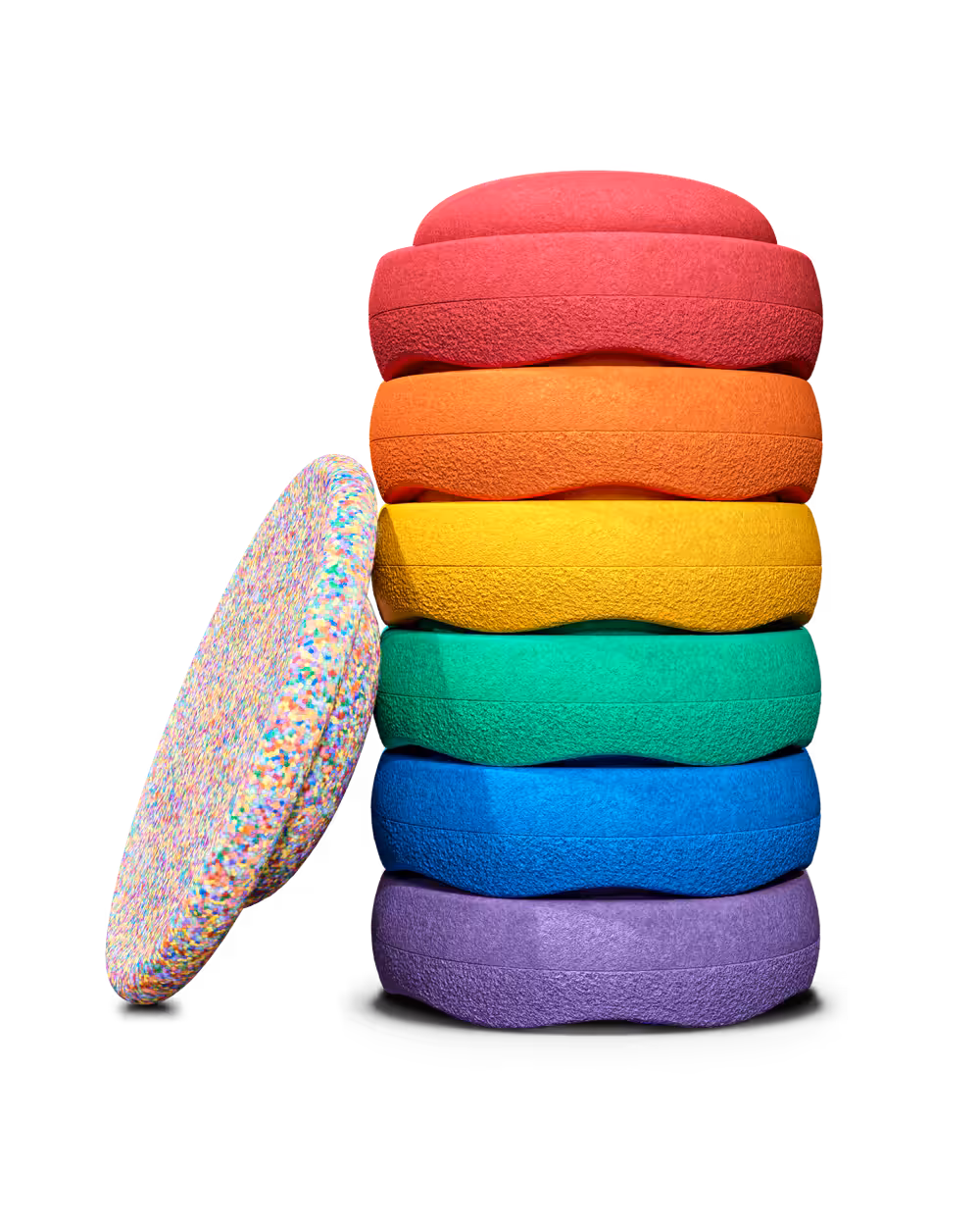 Stapelstein Super Confetti Rainbow Set Classic