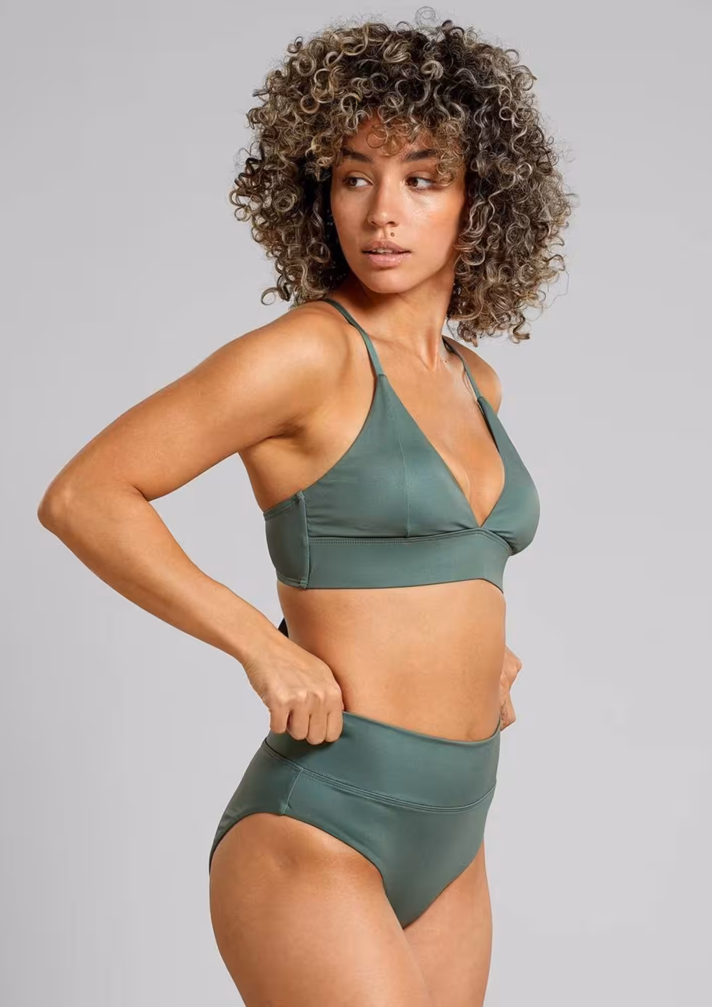 Bikini en Leaf Green