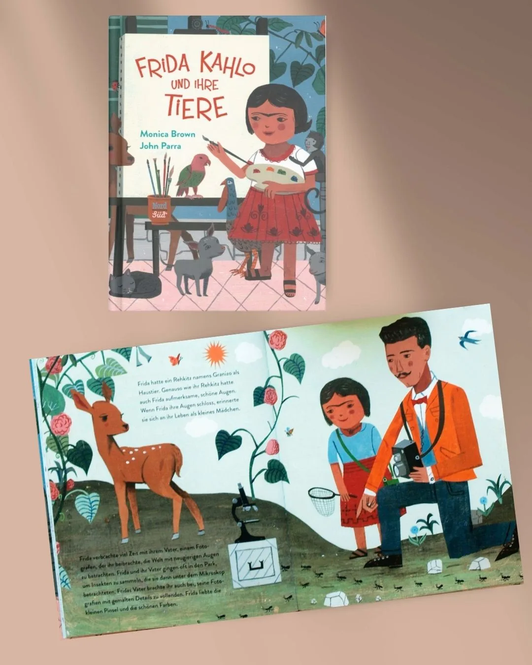 Bilderbuch Frida Kahlo und ihre Tiere, Autorin Monica Brown von Nordsüd