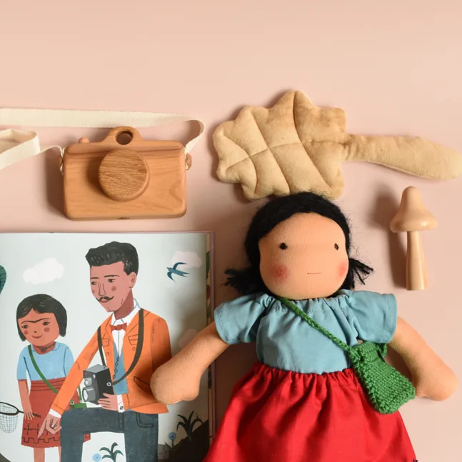 Handgemachte Puppe Frida - von Atelier Hommage à...