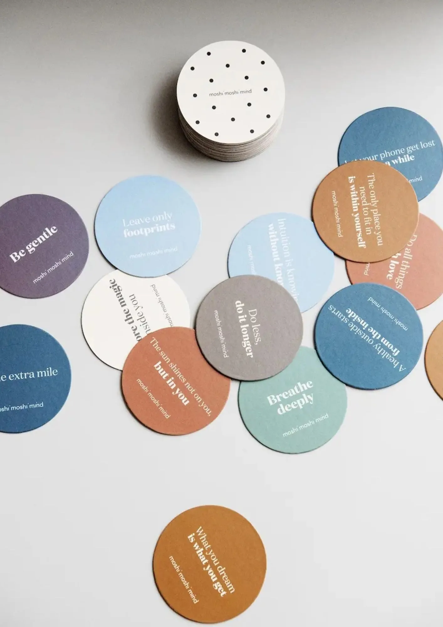 Cartes de motivation par Moshi Moshi Mind