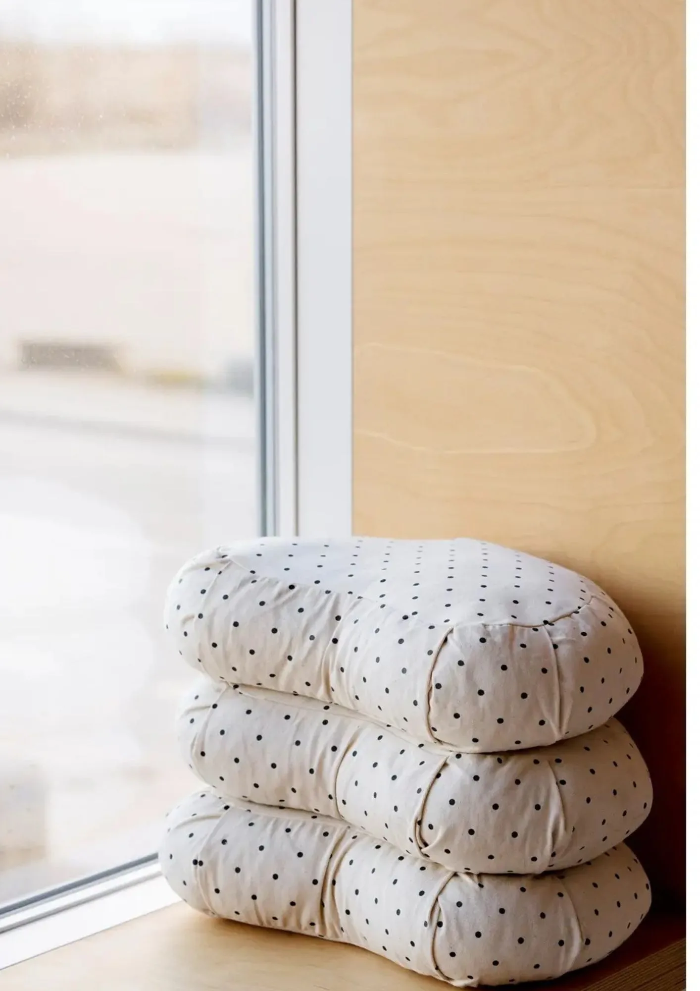 Gepunktetes Meditationskissen MOON von Moshi Moshi Mind