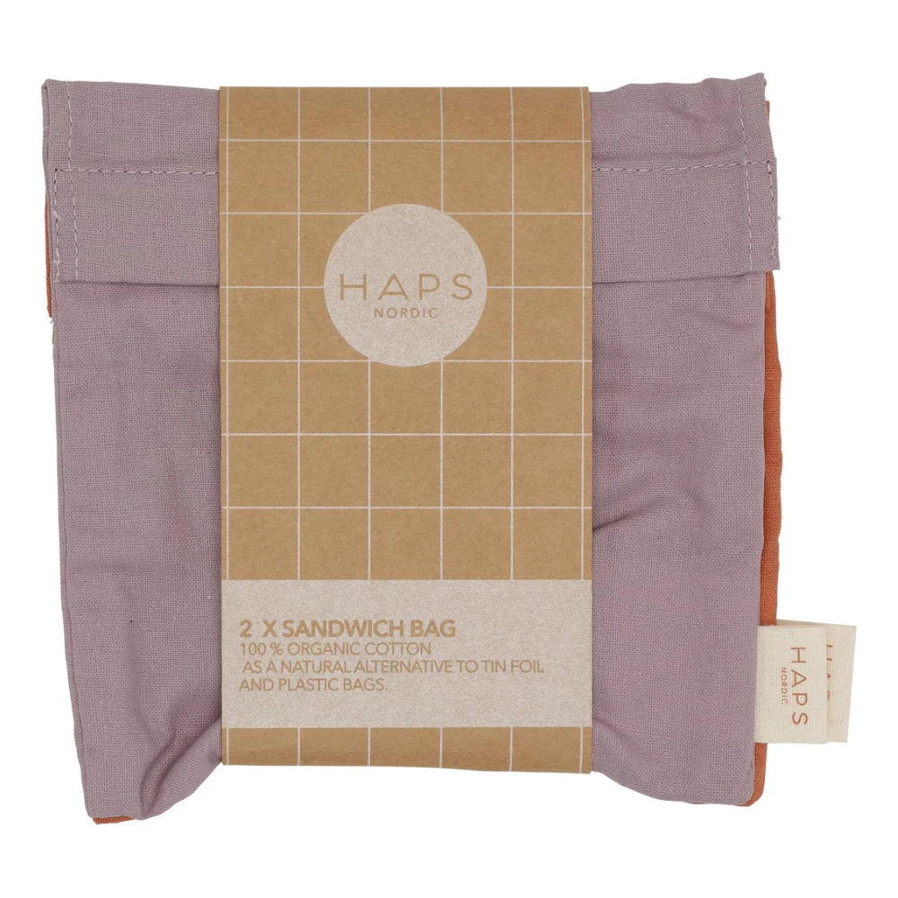 Sandwichbeutel 2er-Set in verschiedenen Farben von Haps Nordic