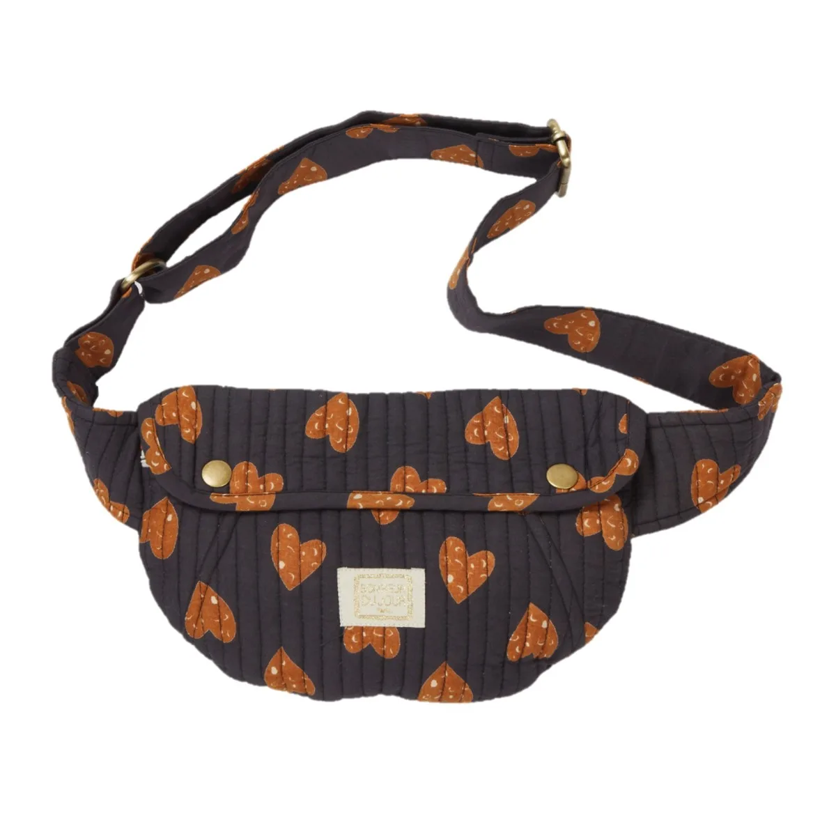 KATE Sac banane avec "Wild Heart" par Bonheur du Jour Paris