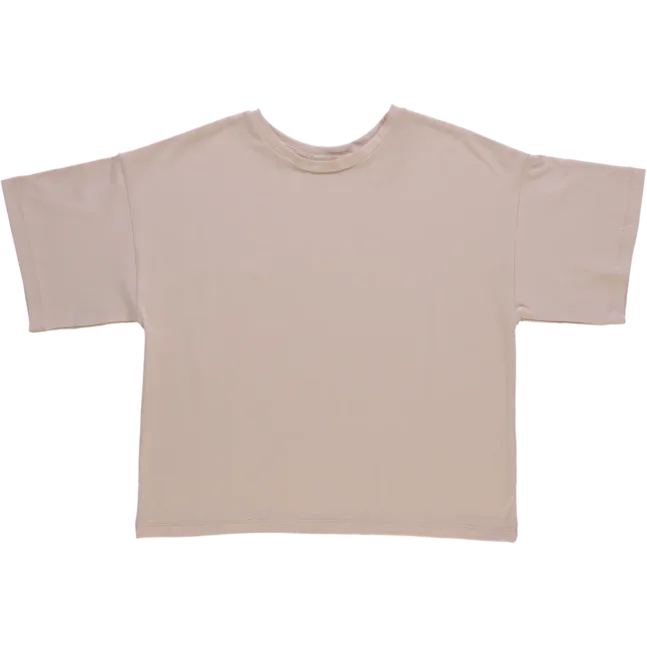 Avocat T-Shirt in Sun Kiss, Olive und Almond Milk von poudreorganic