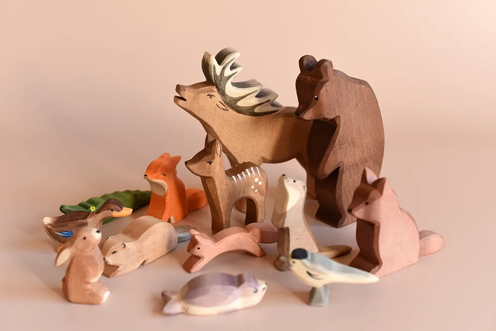 Tiere aus Holz von Ostheimer