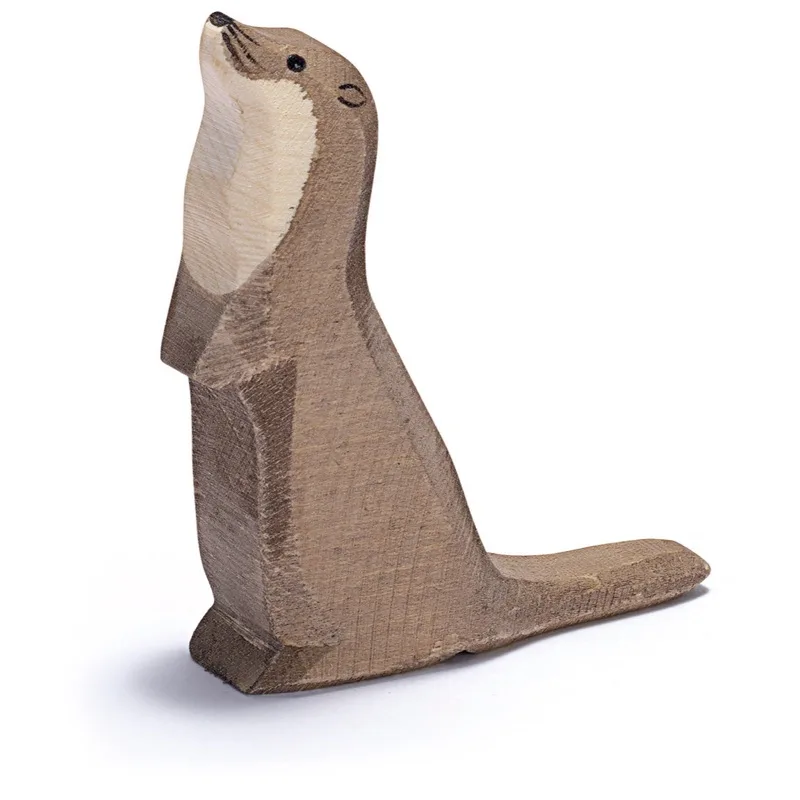 Animal en bois par Ostheimer la marmotte
