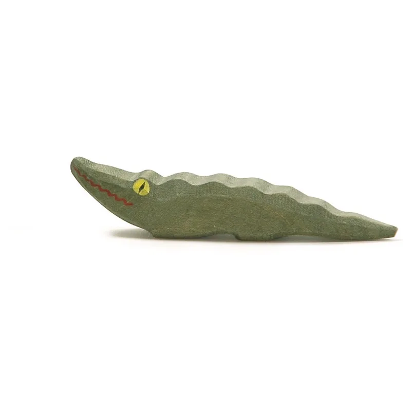 Animal en bois par Ostheimer le crocodile