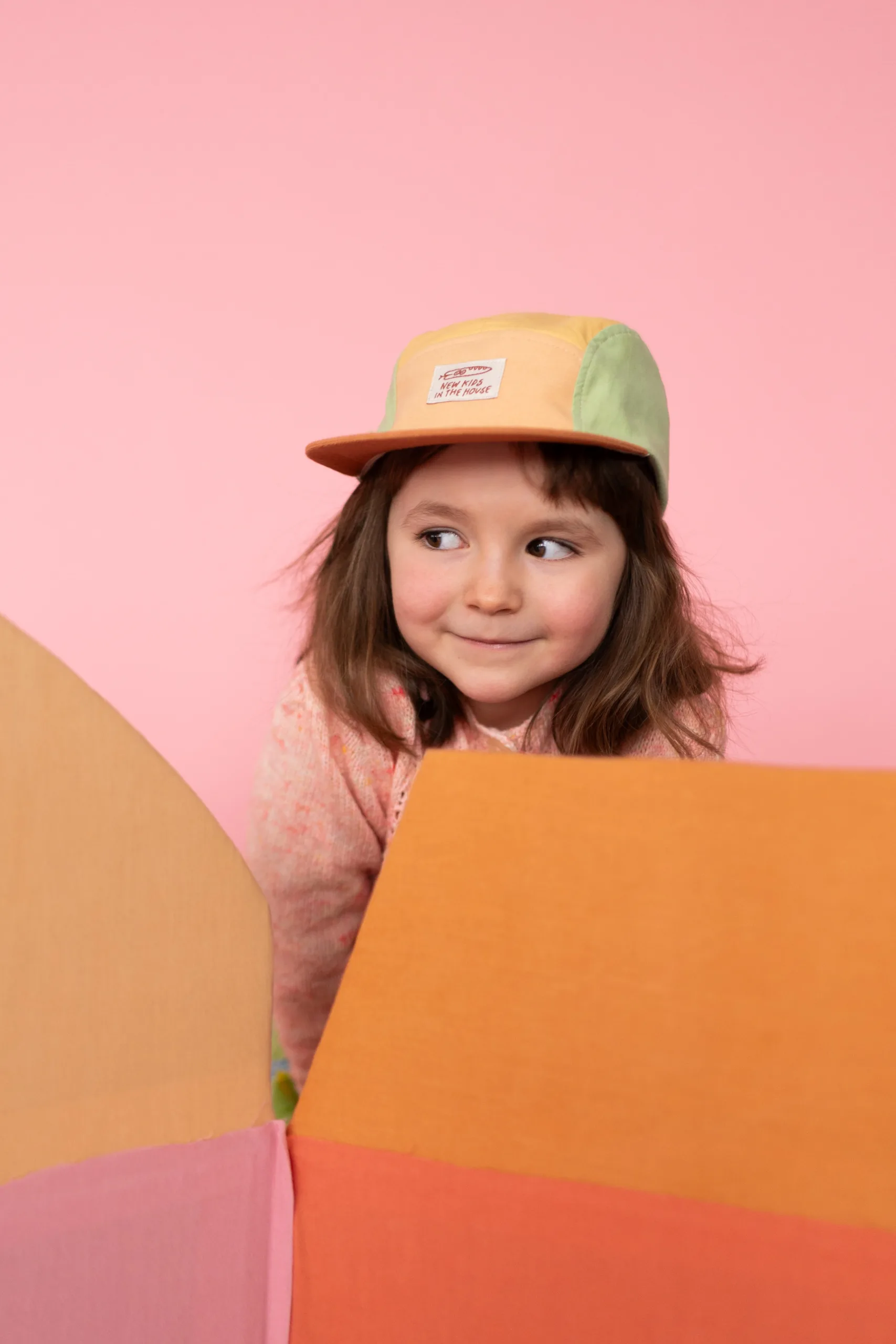Casquette pour enfants Calvin stripes, Orbit, Florence et Caramelsky par New Kids in the House – Image 15