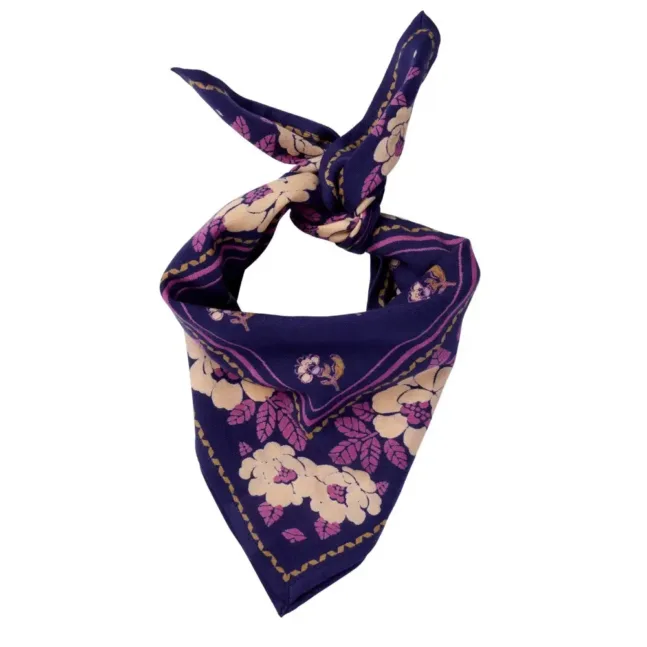 Trendiges Halstuch mit „indischem“ Blumenprint – ein exklusives Design von Bonheur du Jour.