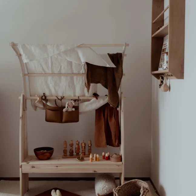 Spielständer Holz Montessori Speelbelovend