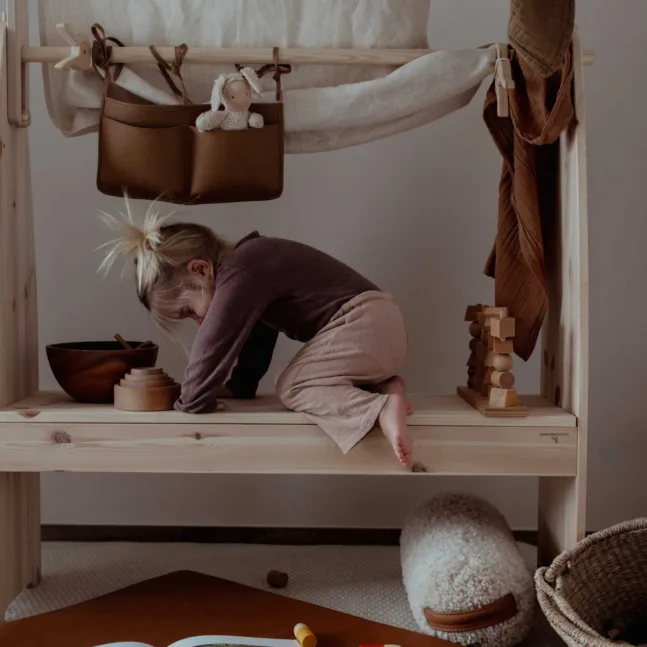 Spielständer Holz Montessori Speelbelovend