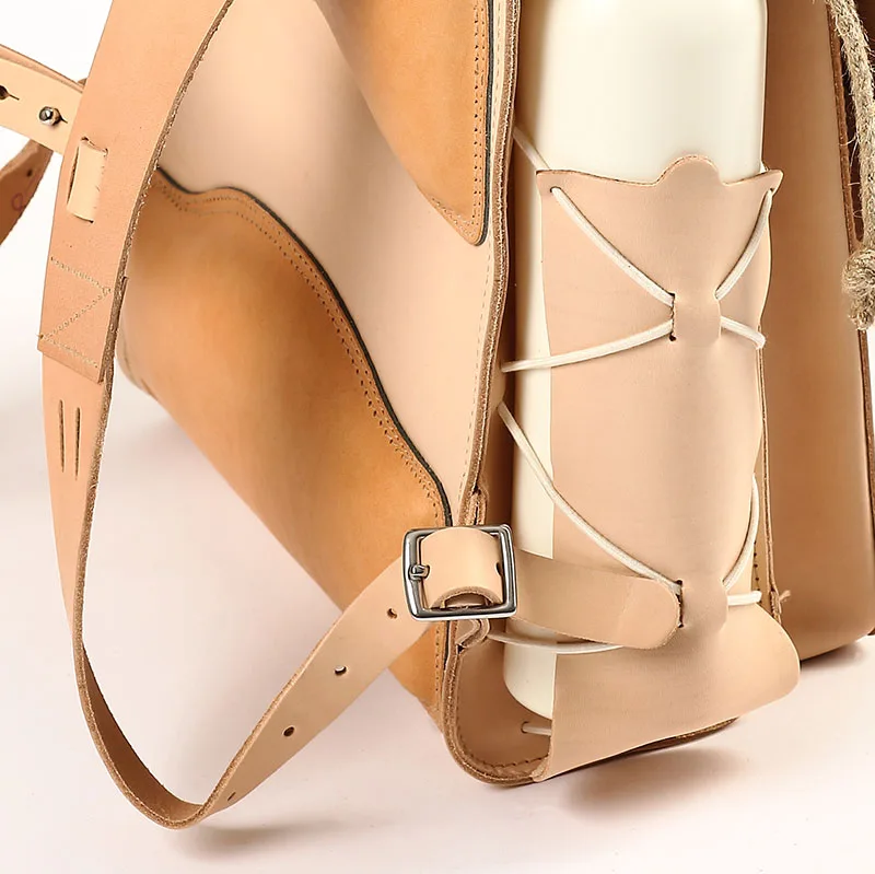 Cartable en cuir KOMPAKT par hukkepack