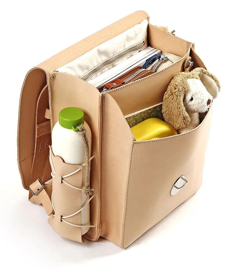 Cartable en cuir KOMPAKT par hukkepack