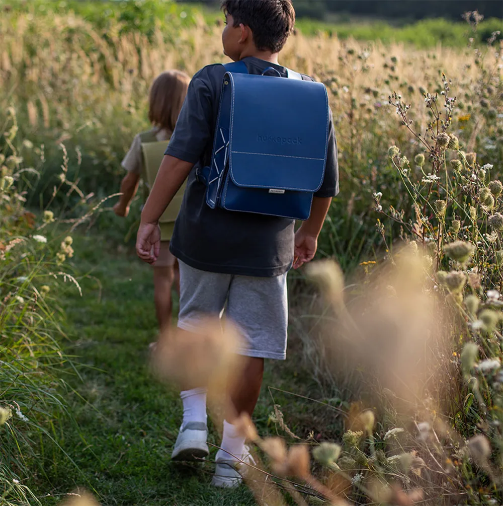 Cartable en cuir KOMPAKT par hukkepack