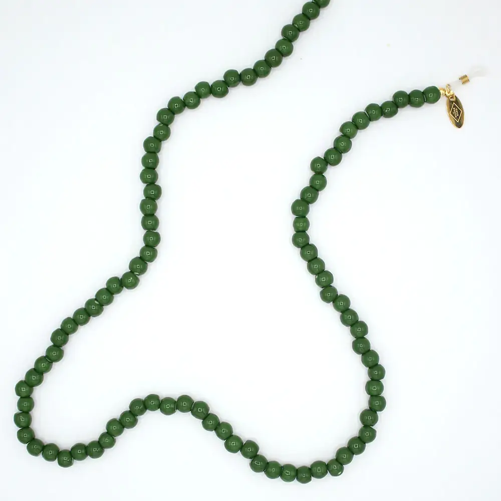 Forest Green – Cordon à lunettes par Coco Bonito
