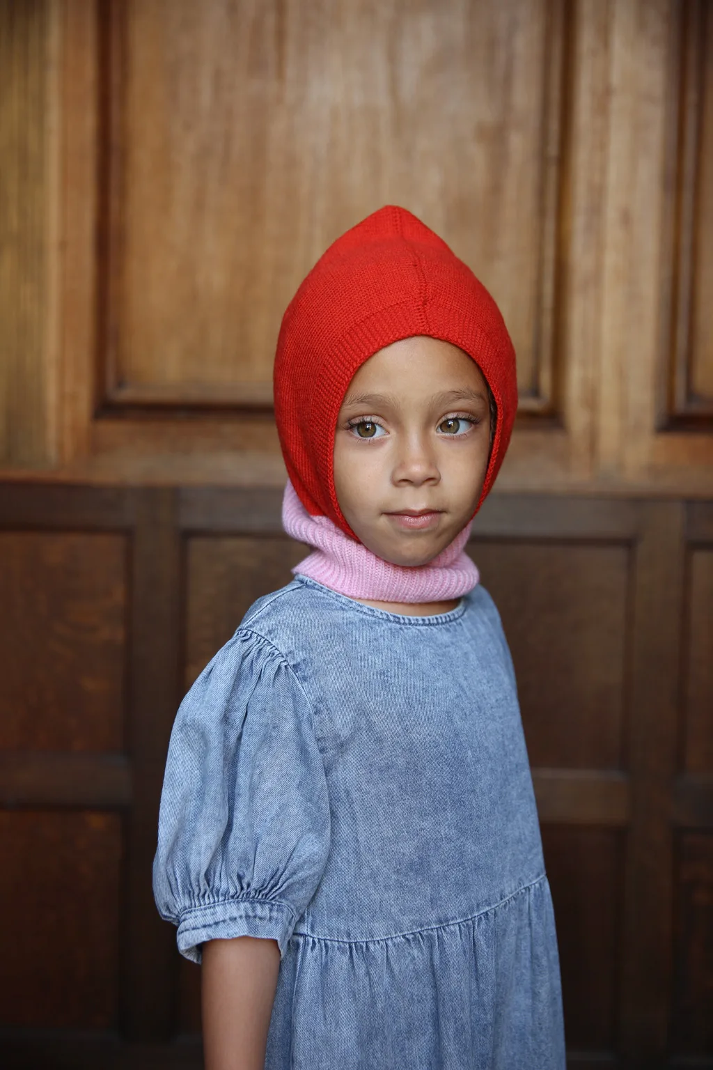 BALACLAVA RED Hvid