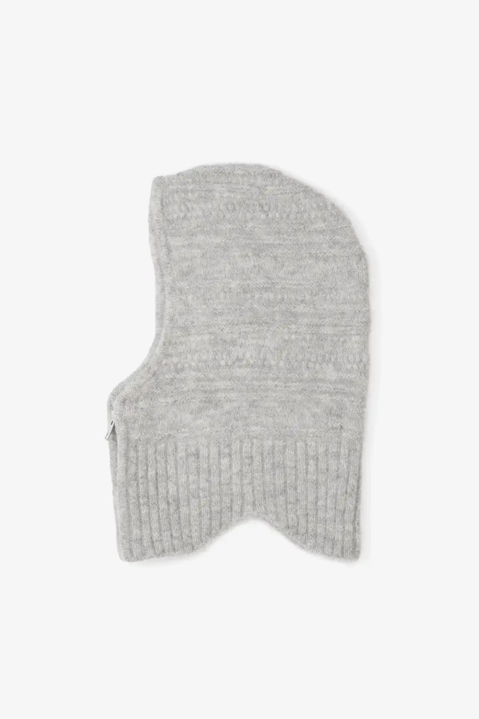 Alpaca Balaclava mit Reissverschluss von Arctic Fox