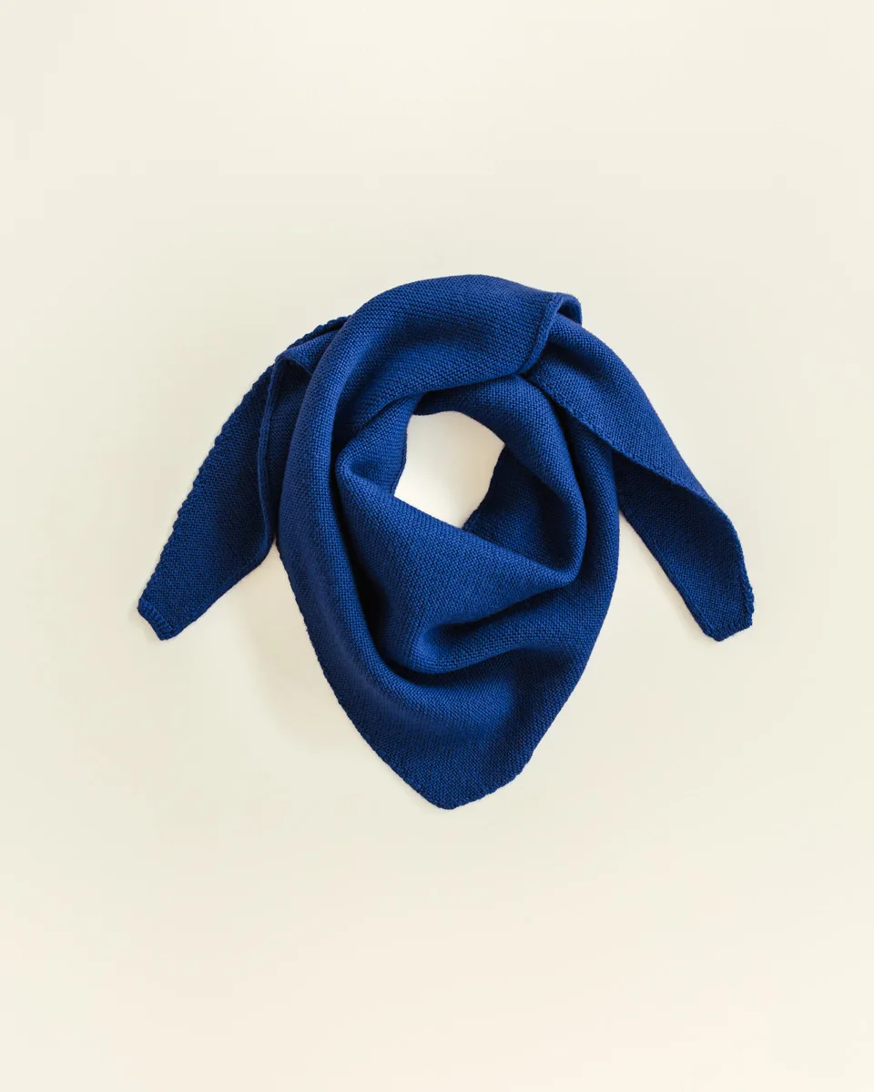 SCARF JOSEPHINA COBALT BLUE HVID