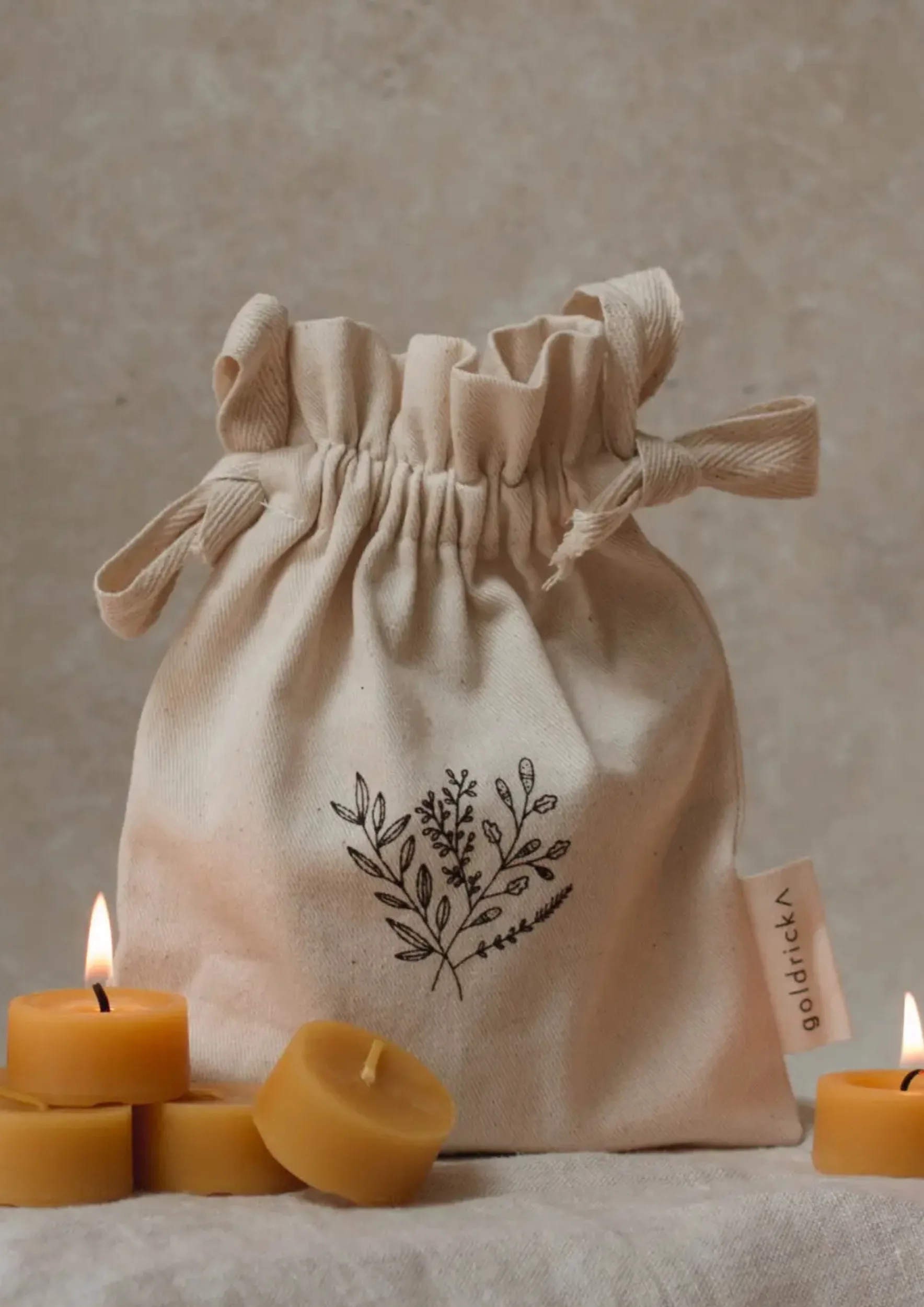 16 Teelichter Set – von Goldrick Natural Living