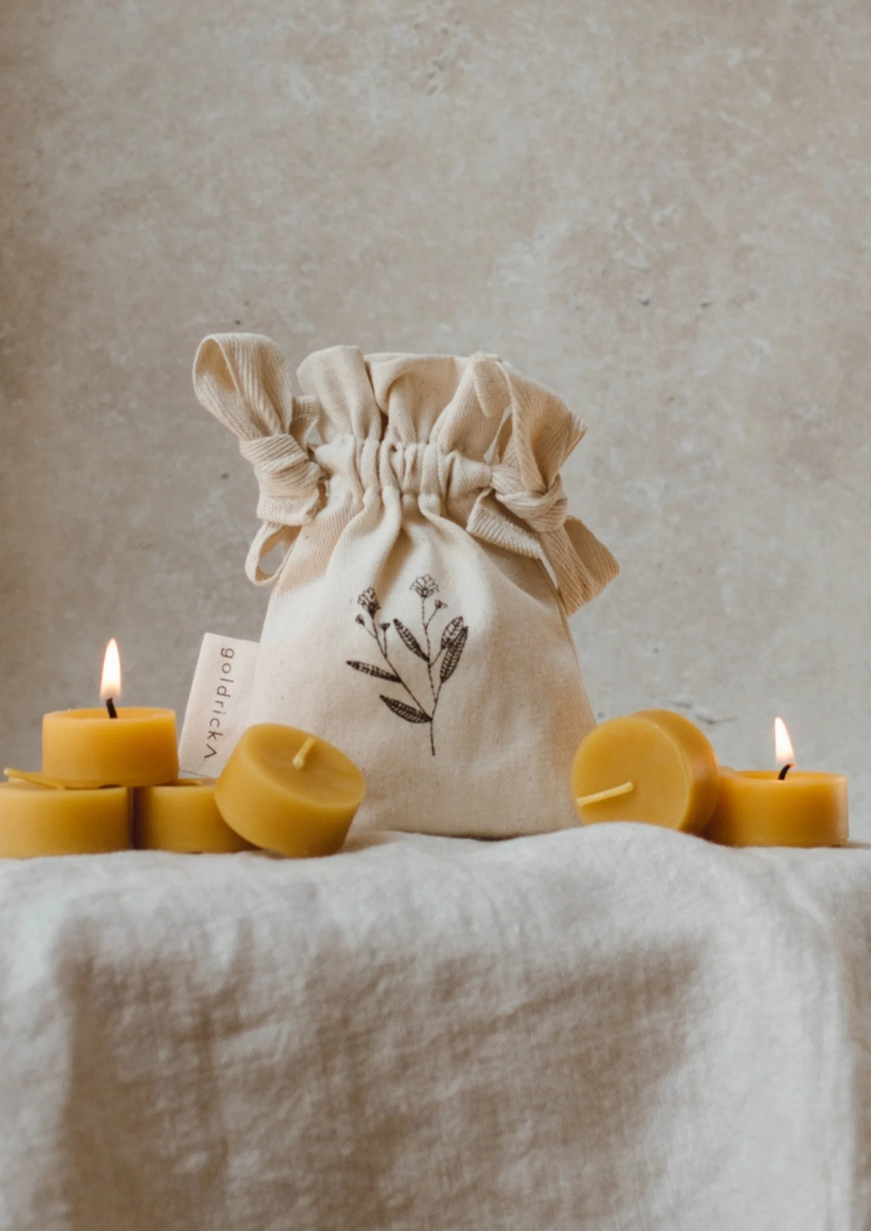 16 Teelichter Set – von Goldrick Natural Living
