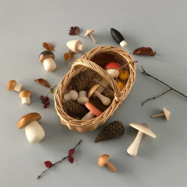 Waldpilz-Korb von Moon Picnic von Moon Picnic