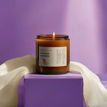 Scented Organic Soy Candle - Letting Go von NAVA