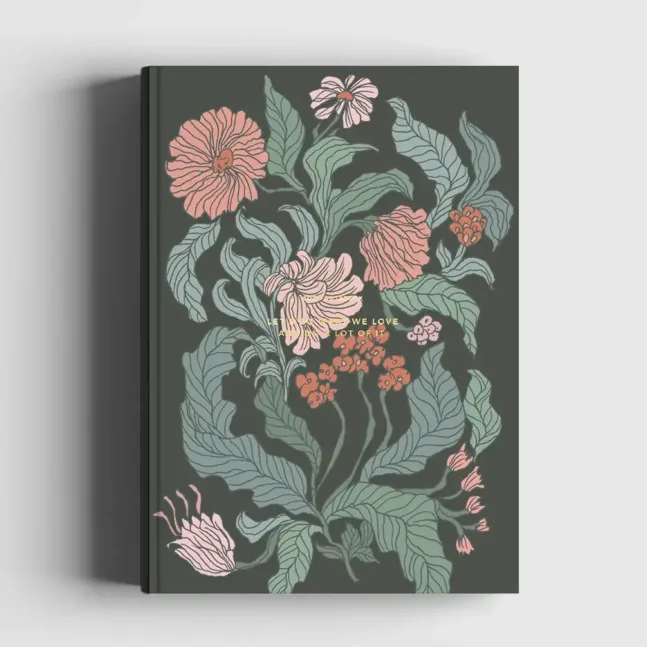 Desert Rose Notebook von Cozy Publishing