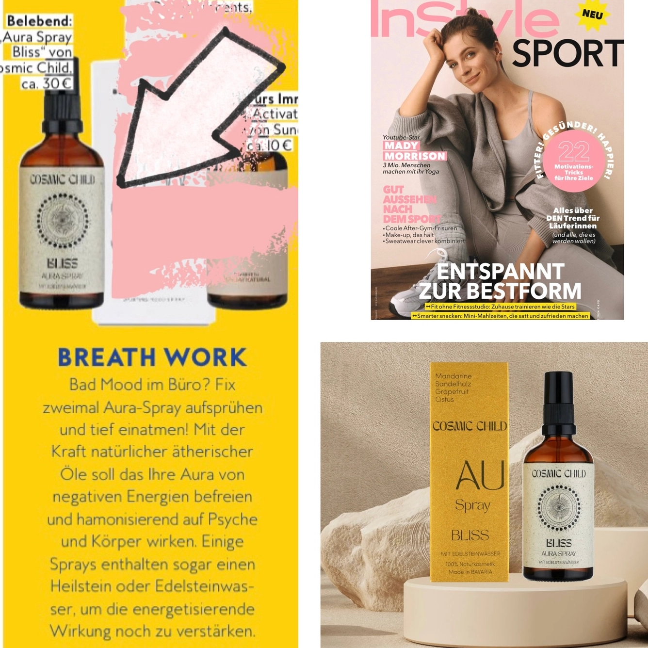 BLISS Aura Spray von COSMIC CHILD