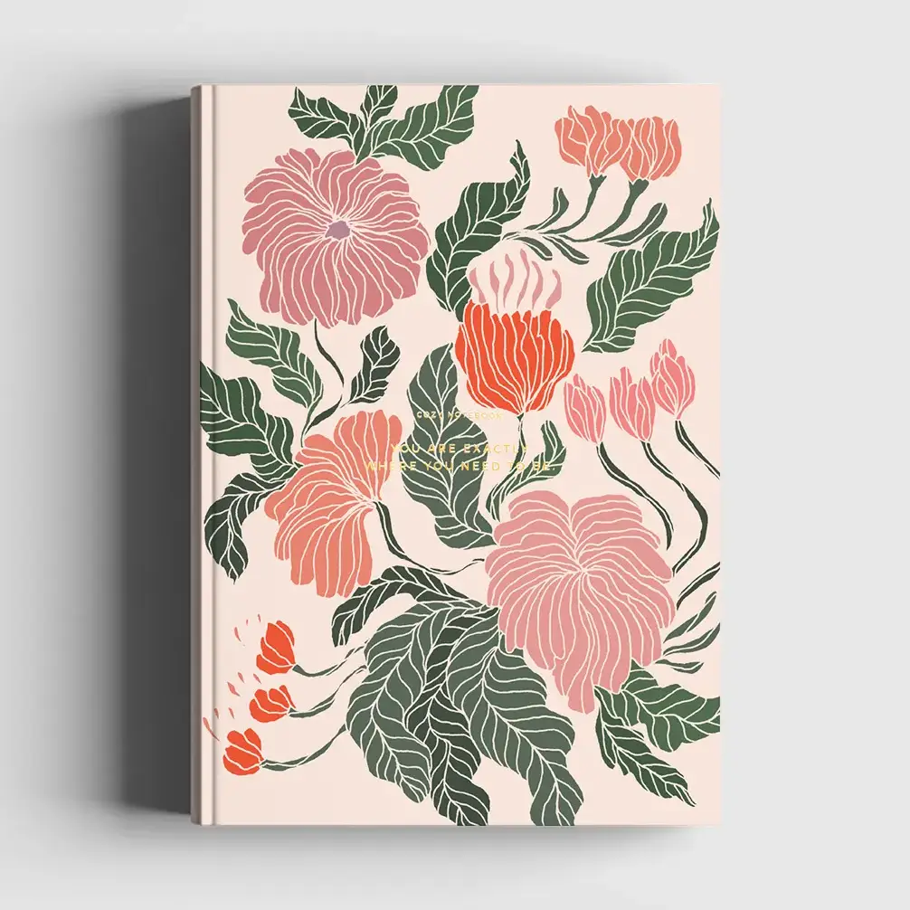 Peace Lily Notebook von Cozy Publishing
