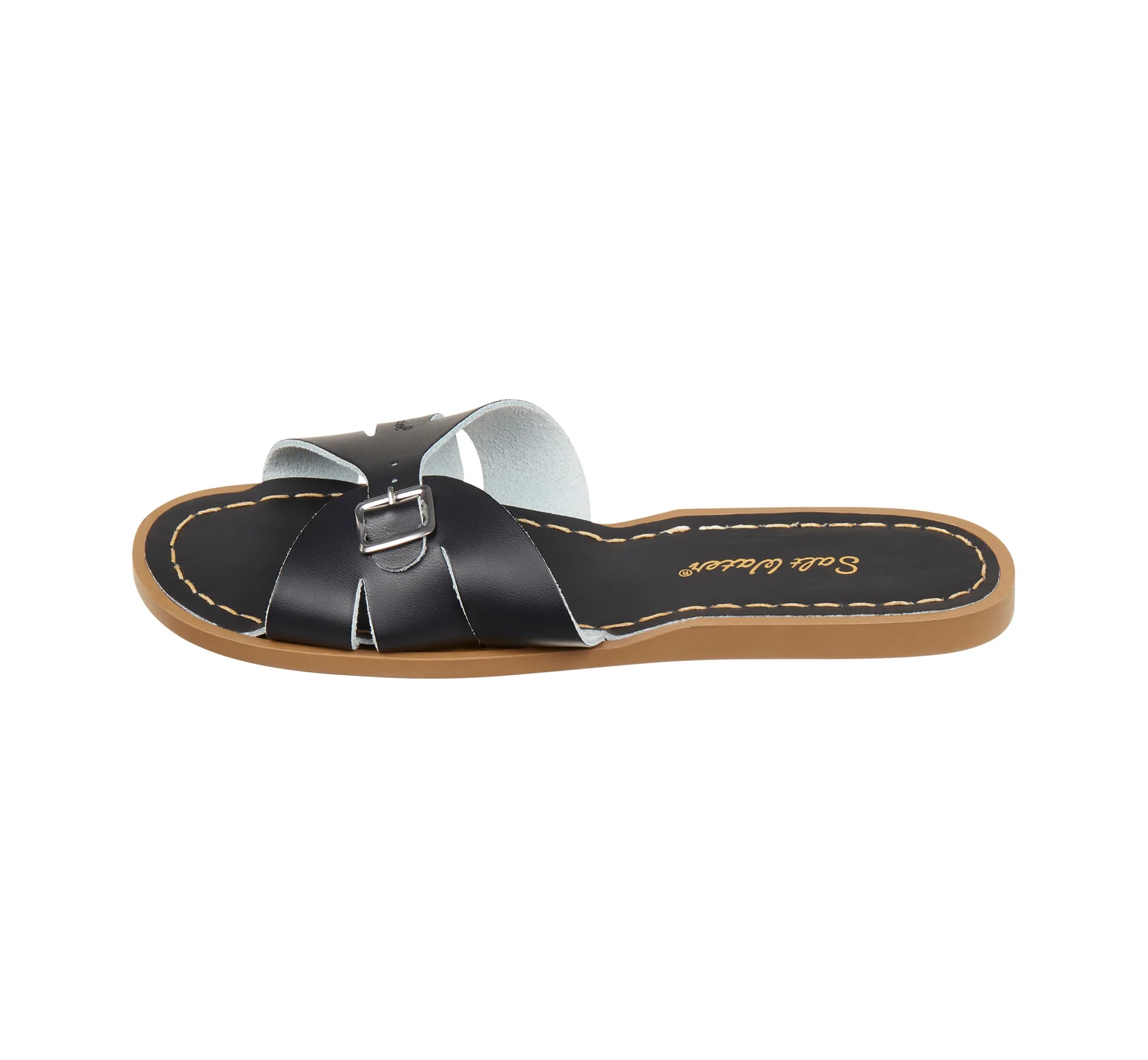 Salt-Water Slide in Black und Tan