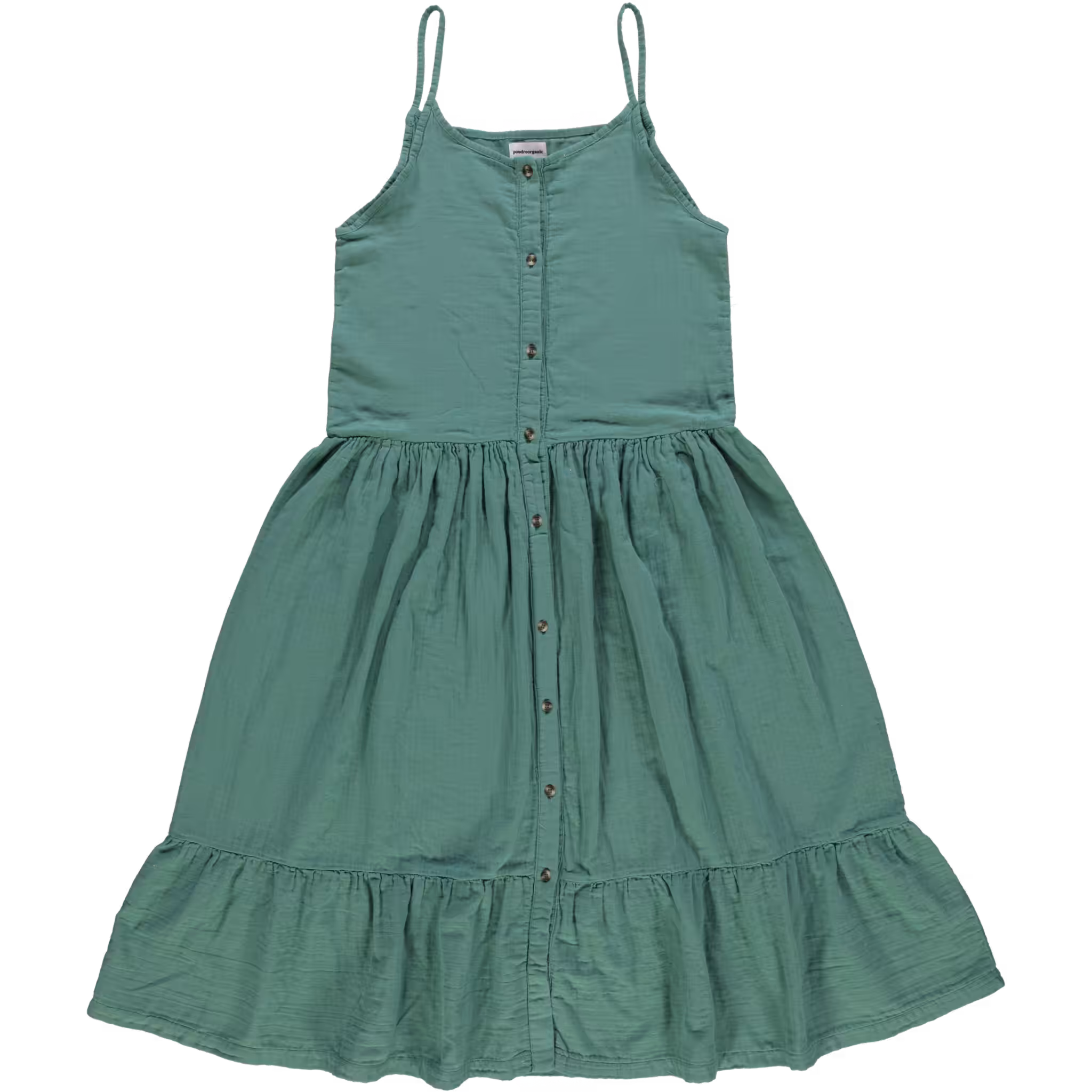 ROBE CELOSIE in Green von poudreorganic