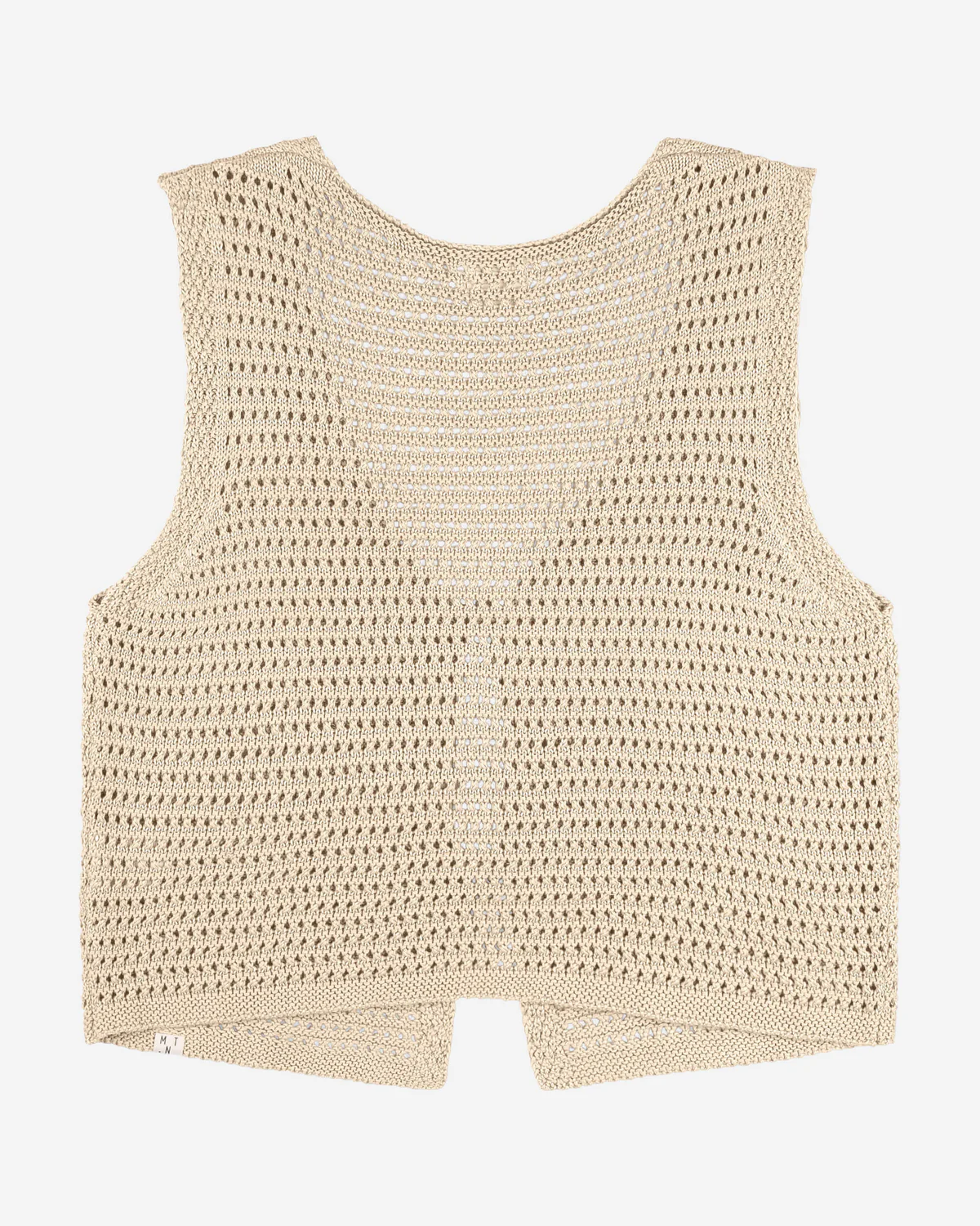 Gilet couleur abricot, Bone et lavande par Matona