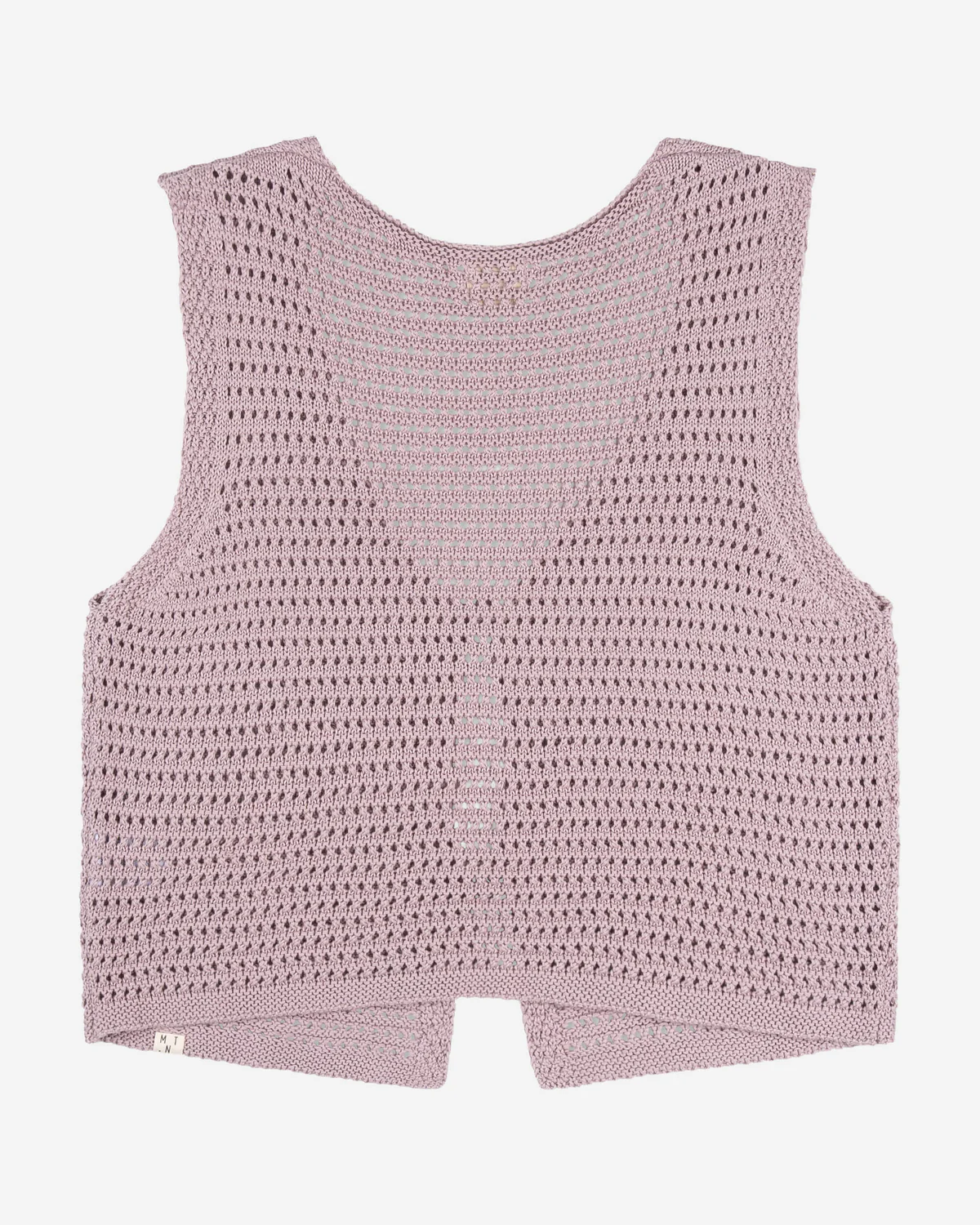 Gilet couleur abricot, Bone et lavande par Matona